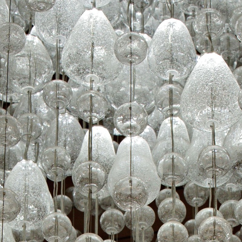 Opera custom modern glass chandelier