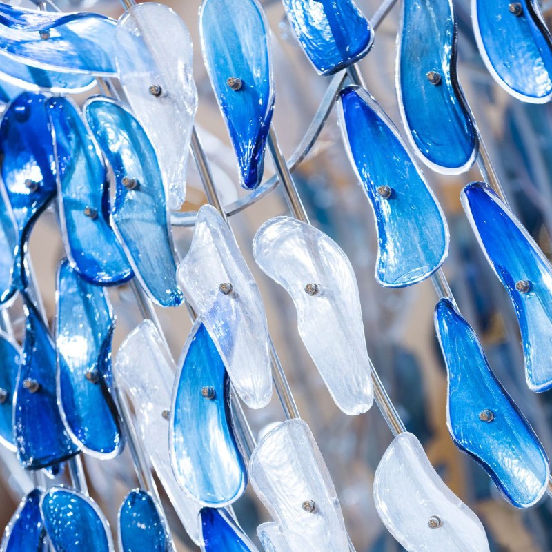 Seven Seas modern cruise ship custom crystal ceiling light