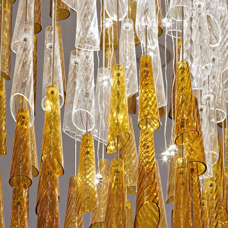 Modern hotel chrome Indoor chandelier pendant light