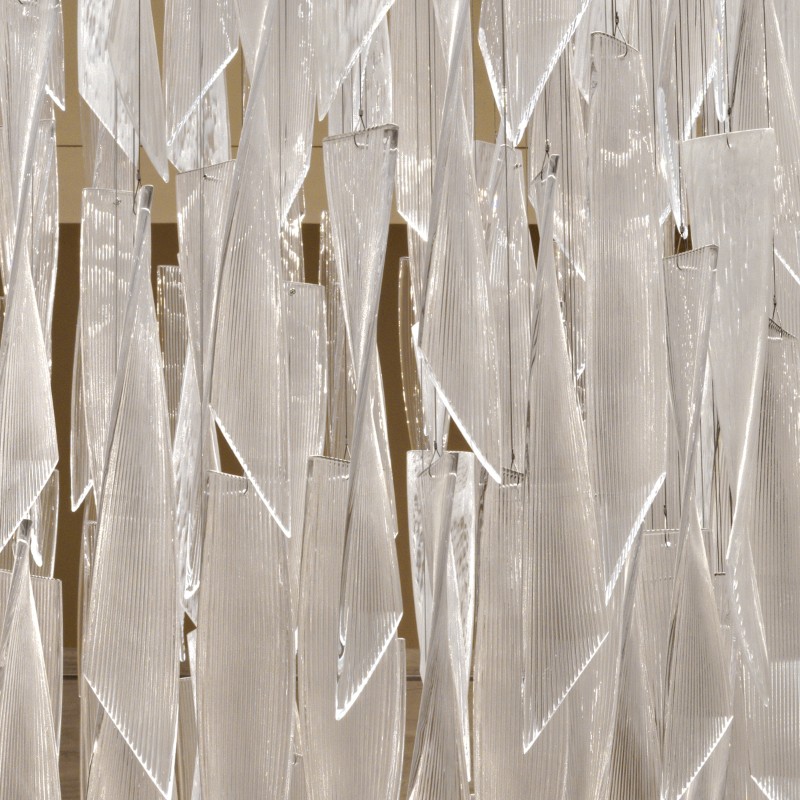 Contemporary hotel project ceiling art glass chandelier