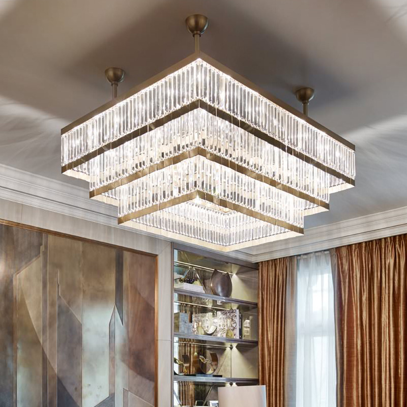 Large Three Layer Cake Chandelier