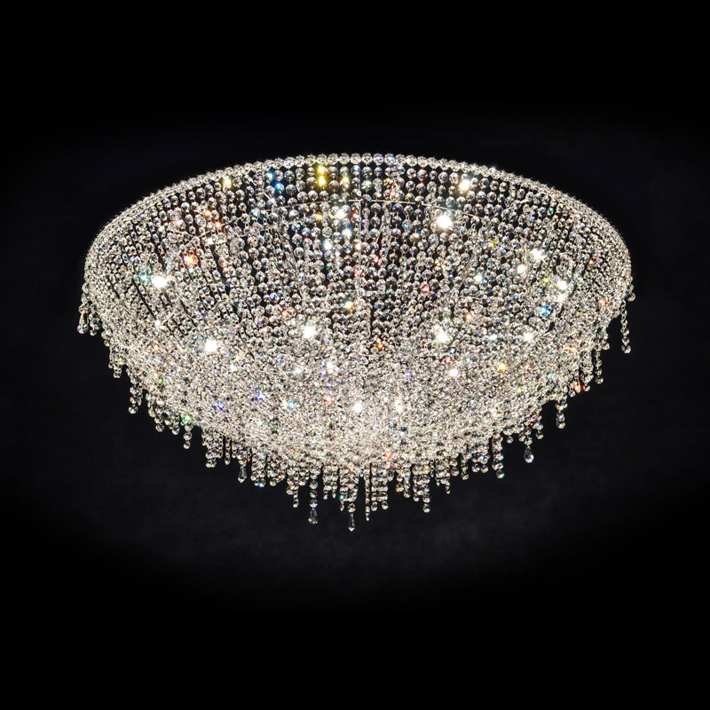 Modern Crystal Chain Chandelier Lighting