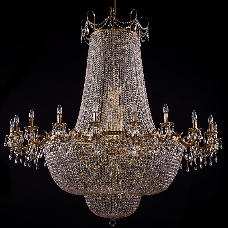 Big Royal Crystal Chandelier