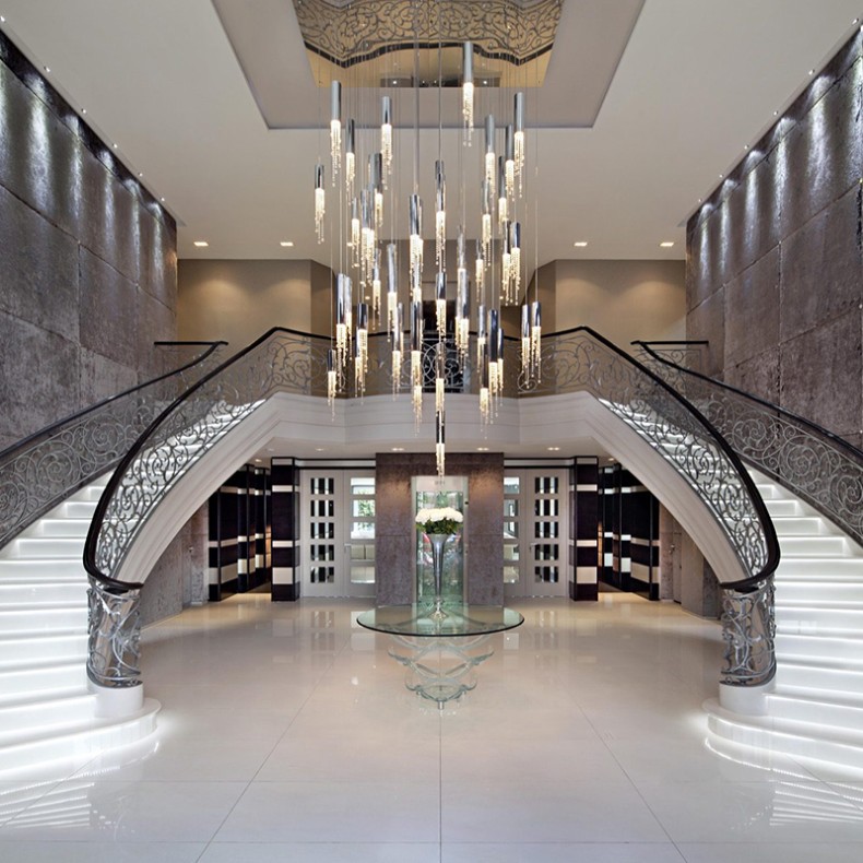 Modern Chandelier for Large Lobby