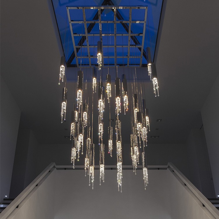 Modern Chandelier for Large Lobby