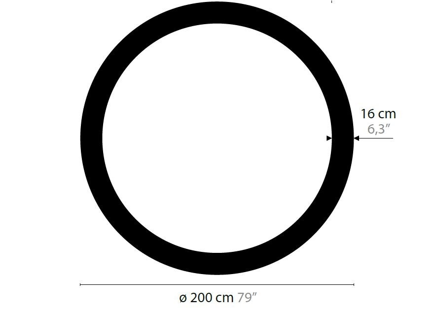 Sky Cycles Round Crystal Chandelier