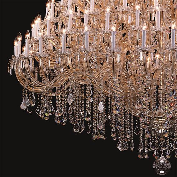 Extra Large Crystal Chandelier Lighting for Hotel Hall