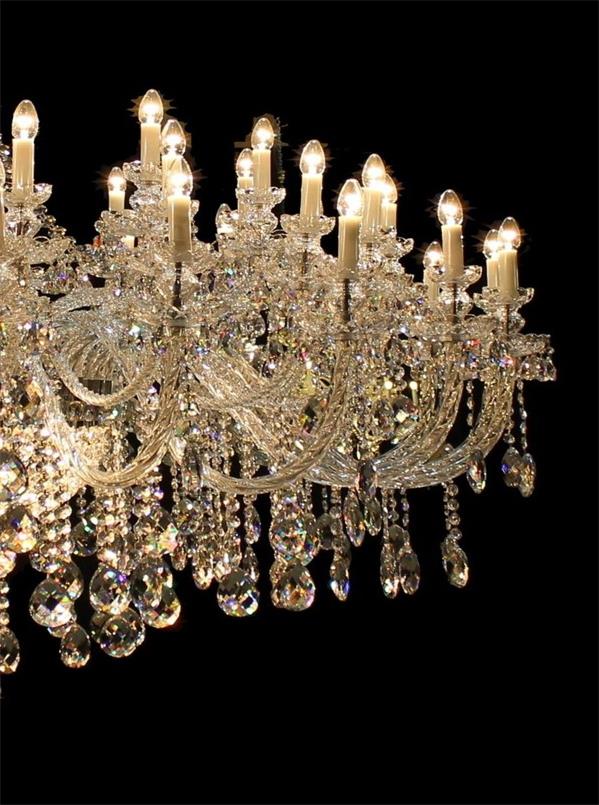 79 Lights Big Crystal Chandelier for Event Hall