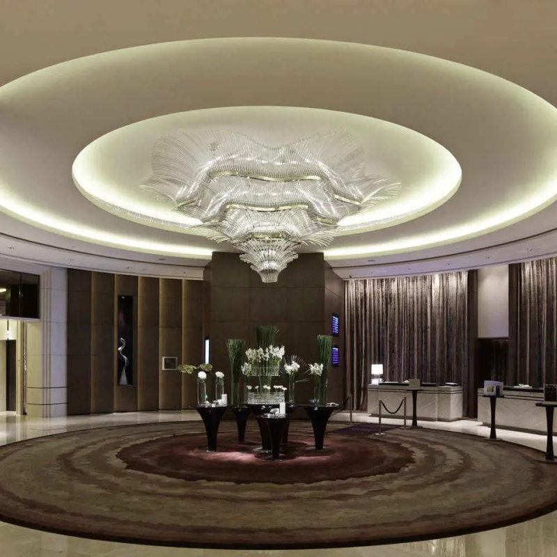 Extra Large Modern Glass Chandelier